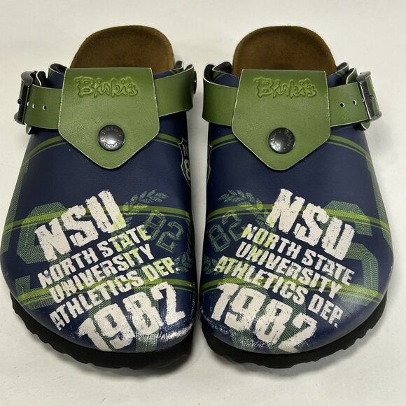 Birkenstock Birki’s NSU North  State University Clogs Kids Unisex Size 3 EU 34 - Picture 1 of 6